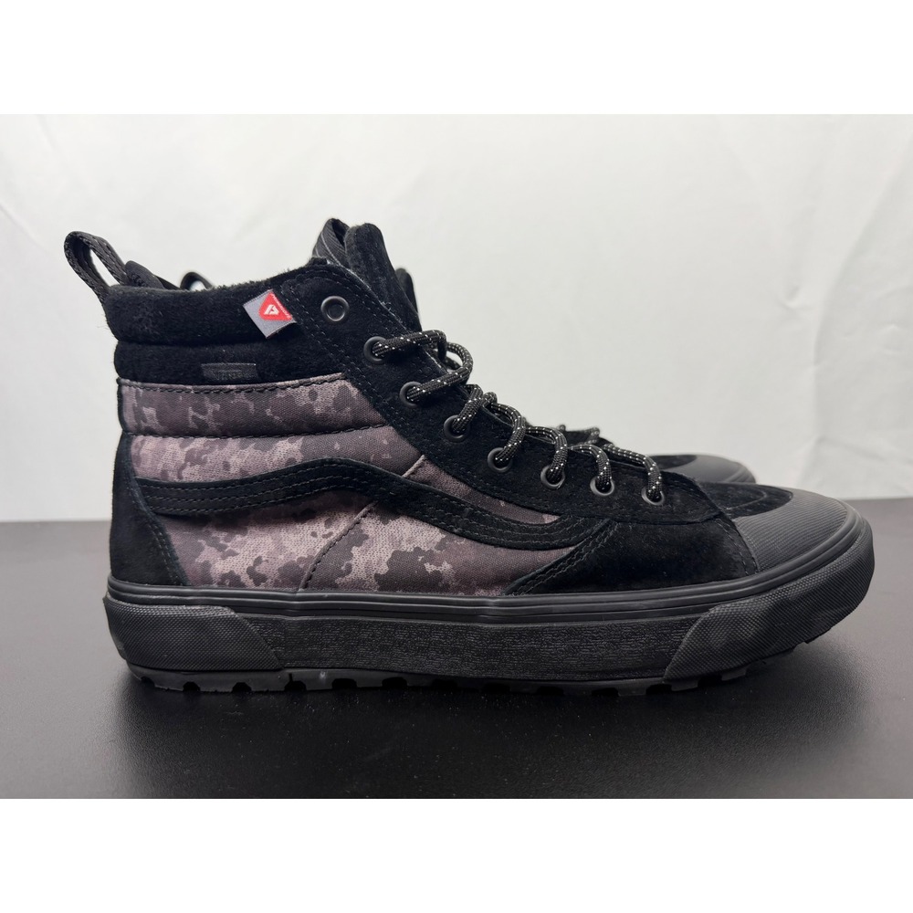 Vans Sk8-Hi MTE-2 Black Digi Camo Primaloft Waterproof Boots Mens 13 500714